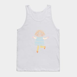 Girl on a skipping rope Tank Top